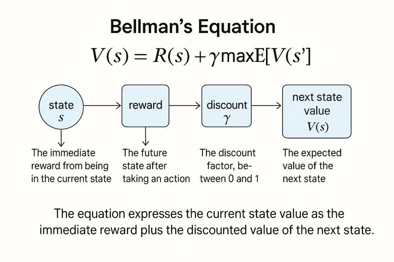 Bellman equation visualization